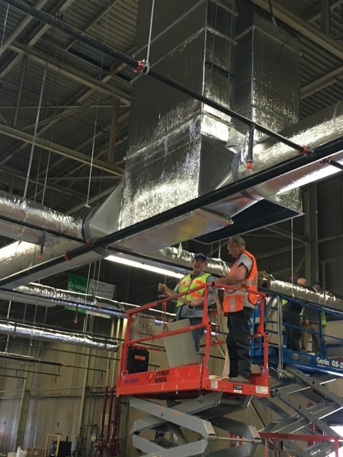HVAC Photo Gallery - Commercial Duct Work